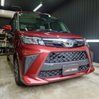 ルーミー ボディコーティング 部分再施工(保険対応)【徳島県三好市 M様】