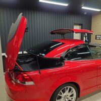 ボルボ C70 カーフィルム 遮熱フィルム リヤ3面【徳島県三好市 M様】