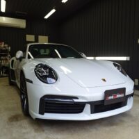 911ターボS プロテクションフィルム ストーンガード貼替え【愛媛県四国中央市 P様】