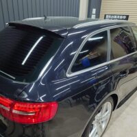 A4 アバント カーフィルム 遮熱フィルム リヤ5面【徳島県三好市 N様】